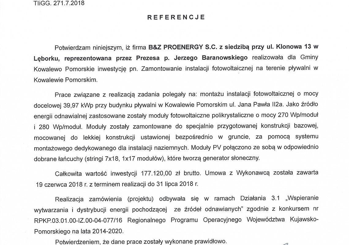 Burmistrz Miasta Kowalewo Pomorskie