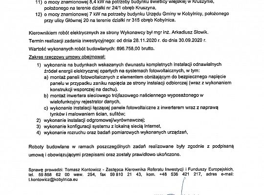 Wójt Gminy Kobylnica